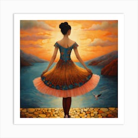 Ballerina 1 Art Print