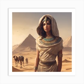 Egyptian Woman Art Print