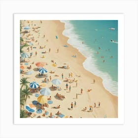 Hawaiian Beach 3 Art Print