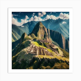 Machu Picchu Art Print