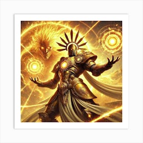 Emperor Solarrus Art Print