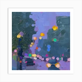 Street Lights 2 Art Print