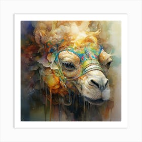 Camel Art Print