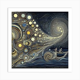 'The Night Sky' Art Print