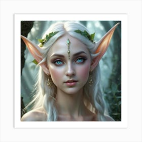 Elven Beauty 10 Art Print