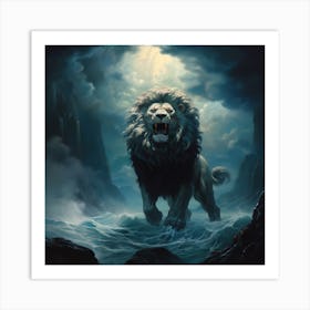 Lion Of The Sea Art Print