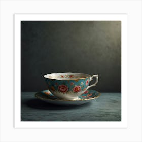 Tea Art 107 Art Print