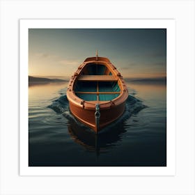 Default Create Unique Design Of Boat 0 Art Print