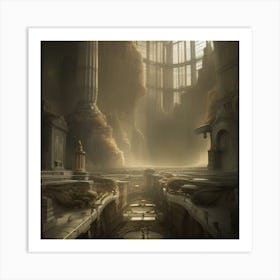 City In The Sky Art Print