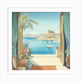 View From The Window Art Art Print