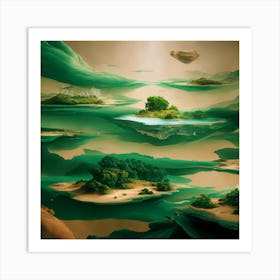 Ethereal Mist Art Print