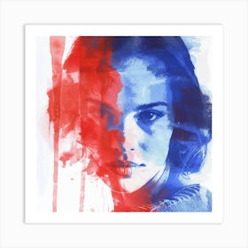 Creatai 24830 A Portrait Of The Actor Natalie Portman Through 74e1a6de F742 47a6 9222 57aef687f8ea 3 Art Print