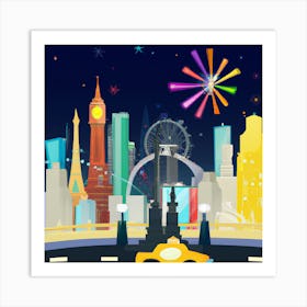 New Year'S Eve Art Print