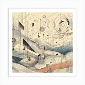 Abstract Painting 15 Art Print