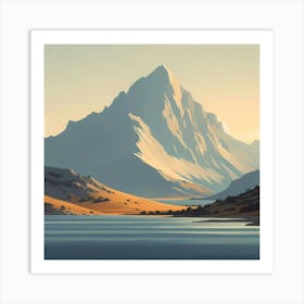 Landscape Painting 127 Art Print