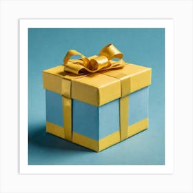 Gift Box Stock Videos & Royalty-Free Footage 3 Art Print