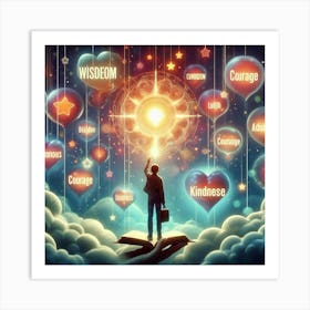 Power Of Knowledge Art Print