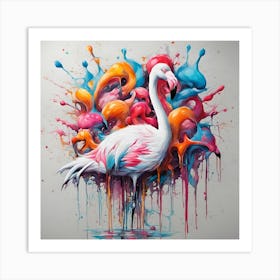 Flamingo Art Print