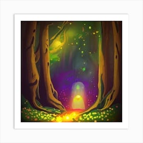 Forest 9 Art Print