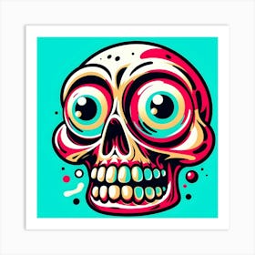 Skull Art 7 Art Print