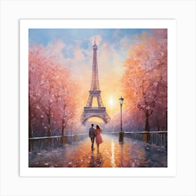 Paris Eiffel Tower Art Print