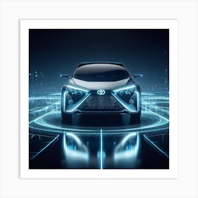 Futuristic Car 3 Art Print