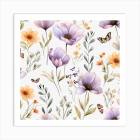 Wildflowers 5 Art Print