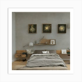 Modern Bedroom Art Print