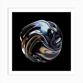 Abstract Sphere Art Print