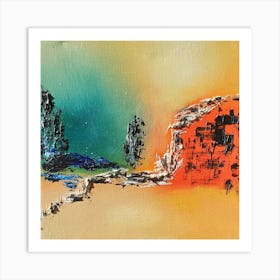 Abstract Painting 6 Art Print