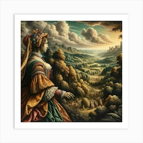 Empress of the Enchanted Forest Art Print