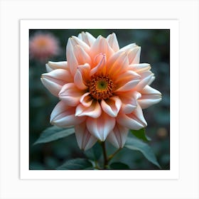 Dahlia 17 Art Print