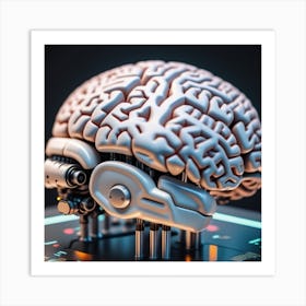 Artificial Brain 5 Art Print