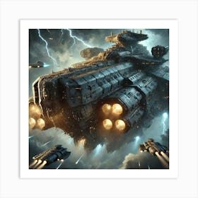 Thunderhead Dreadnought Art Print