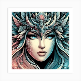 Egyptian Goddess 1 Art Print