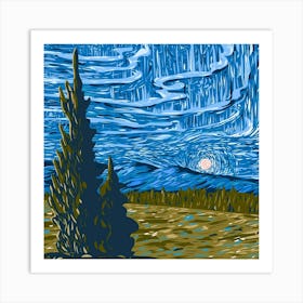 Starry Night Art Print