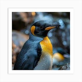 King Penguin 11 Art Print