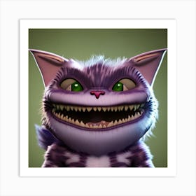 The. Cheshire Cat Art Print