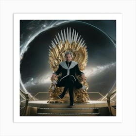 Throne Art Print