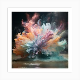 Color Explosion Art Print