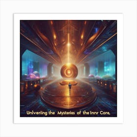 Revealing The Mysteries Of The Iron Core Art Print