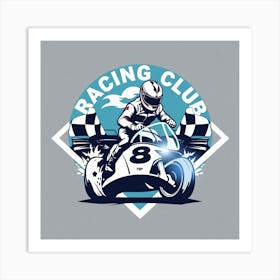 Racing Club 2 Art Print