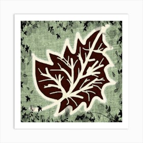 Autumn Leaf 1 Art Print