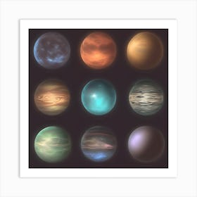 Planets of the Cosmos Art Print