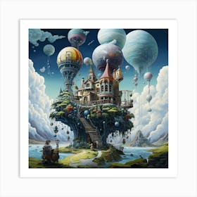 Fairytale House Art Print