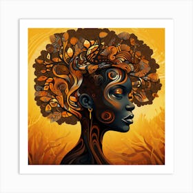 Afrofuturism 118 Art Print