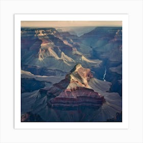 Grand Canyon - Grand Canyon Stock Videos & Royalty-Free Footage 1 Art Print