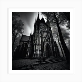 Gothic Church 5 Art Print