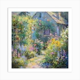 Nature Botanical Garden 4 Art Print