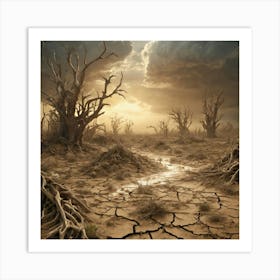 Dry Land 38 Art Print